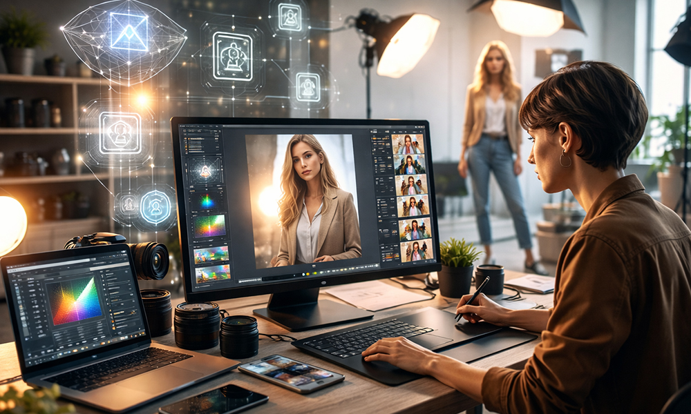 AI Technology Reshapes the Future of Professional Photography AI transforms photography, enhancing creativity, speeding workflows, and redefining professional image creation in the modern digital era 🤖✨