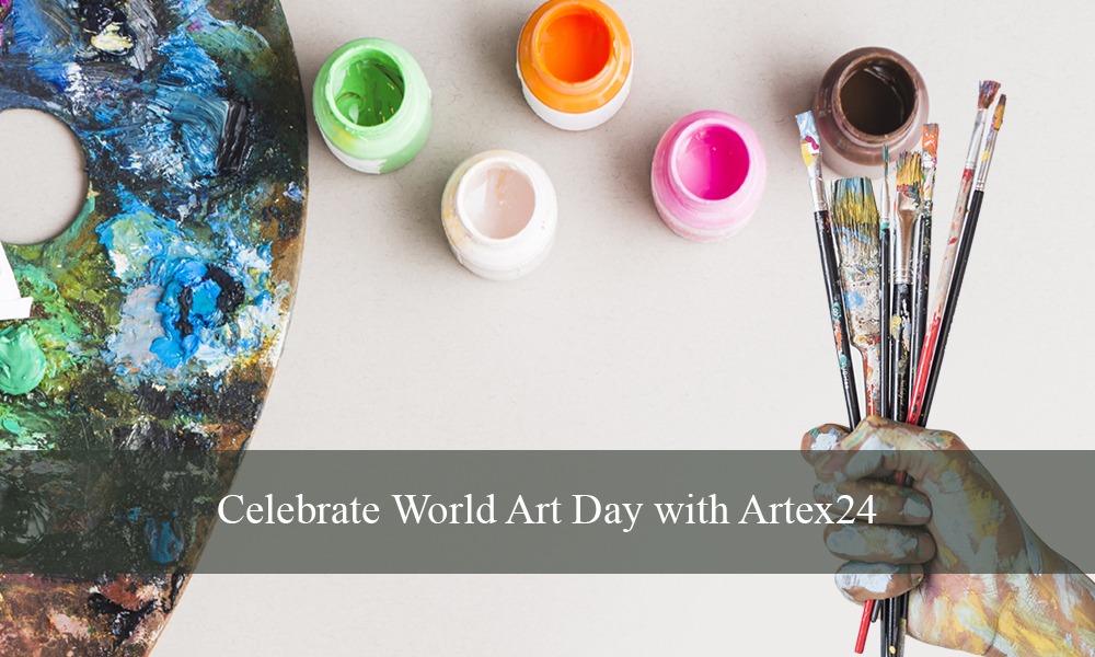 World Art Day Celebration with Artex24 Artex24 celebrates World Art Day by uniting global artists and audiences through creativity, culture, and inspiring artistic experiences 🌍✨