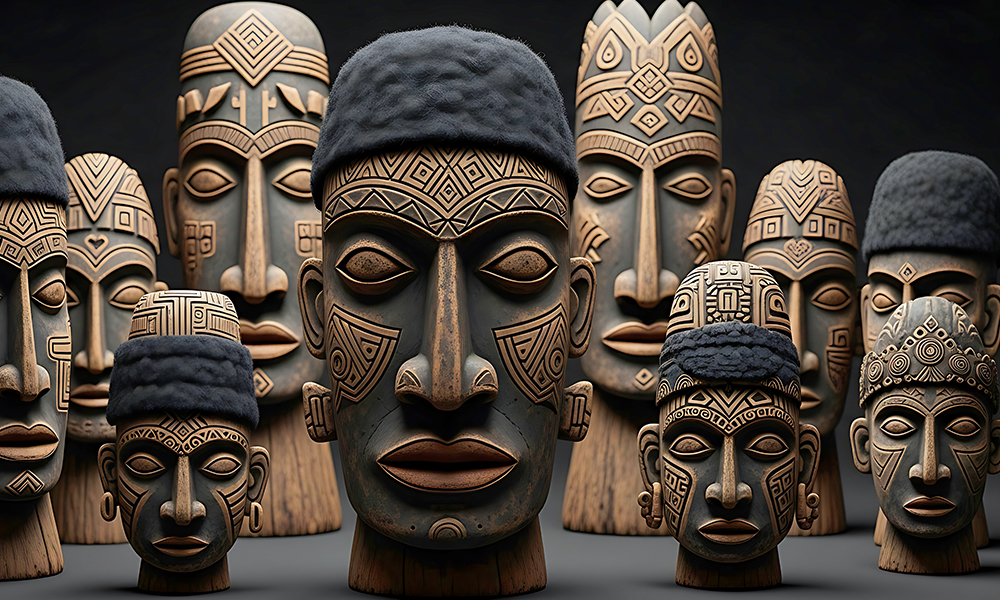 Artistic African Décor with Timeless Appeal